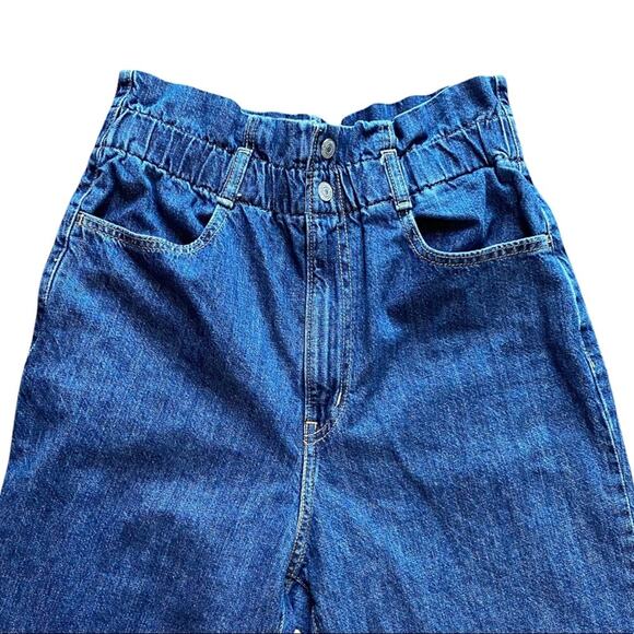 Levi's Super High Paper bag Waist Taper Jeans Sz 29 - Picture 4 of 4